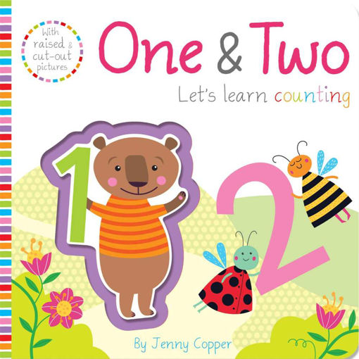 Picture of ONE & TWO TOUCH & FEEL BOARD BOOK